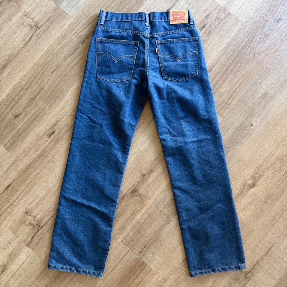 Levis 550 Relaxed Fit Jeans Boys 16 Reg Medium Wash Denim W28 x L28 5550-259